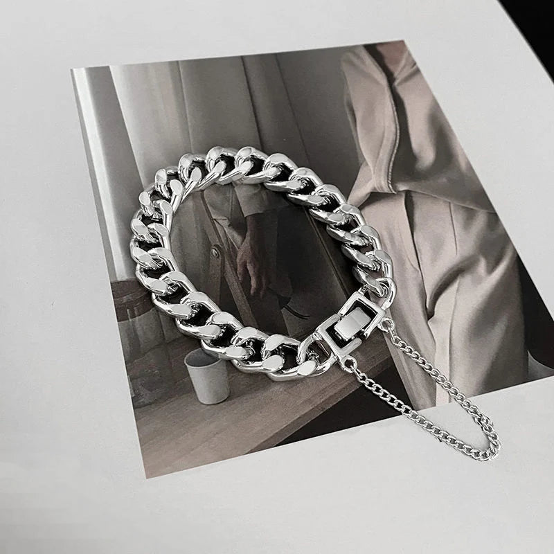 Stainless Steel Metal Chain Bracelet