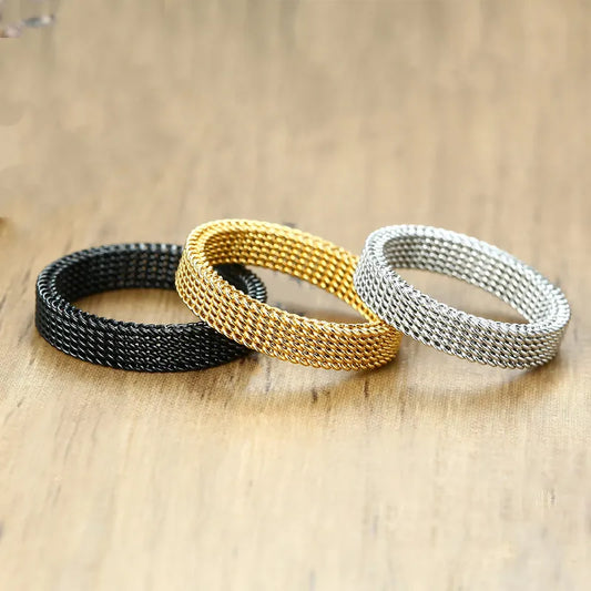 Stainless Steel Mesh Ring