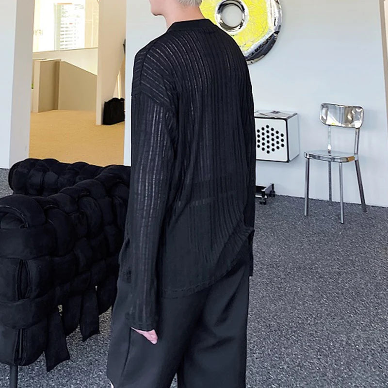 Semitransparent Luxury Long Sleeve