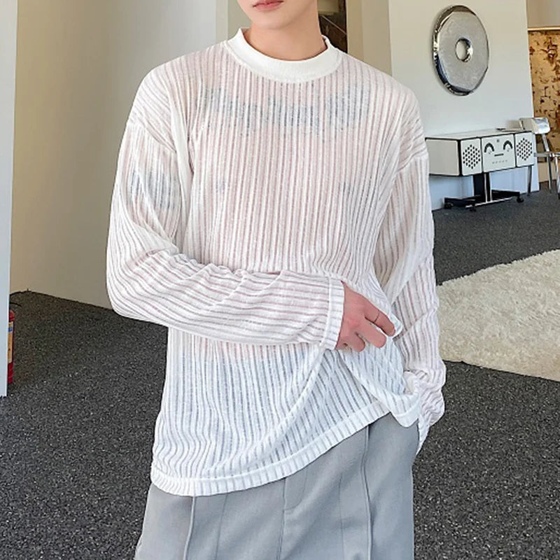 Semitransparent Luxury Long Sleeve