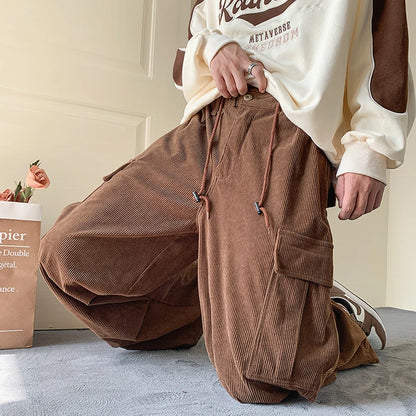 Y2K Baggy Corduroy Pants