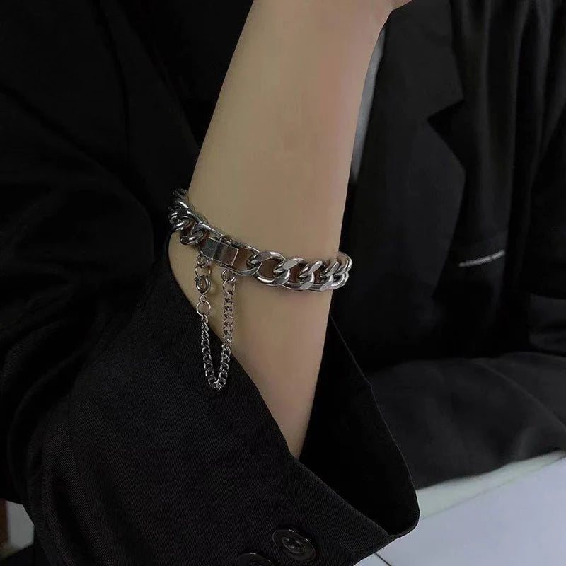 Stainless Steel Metal Chain Bracelet