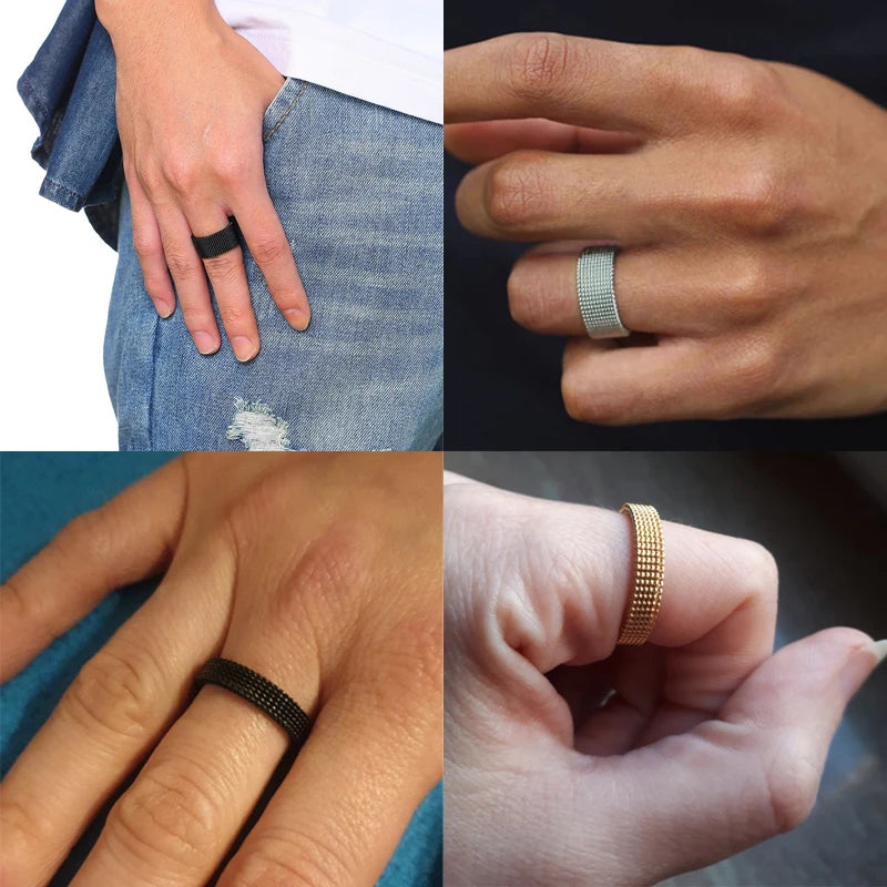 Stainless Steel Mesh Ring