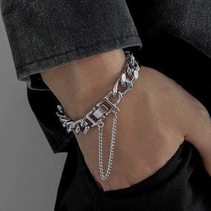 Stainless Steel Metal Chain Bracelet